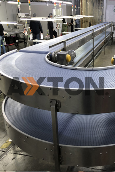 Transportadores banda modular